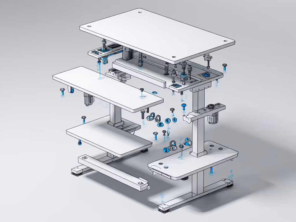 standing_desk_parts_catalog_with_standard_fasteners_labeled