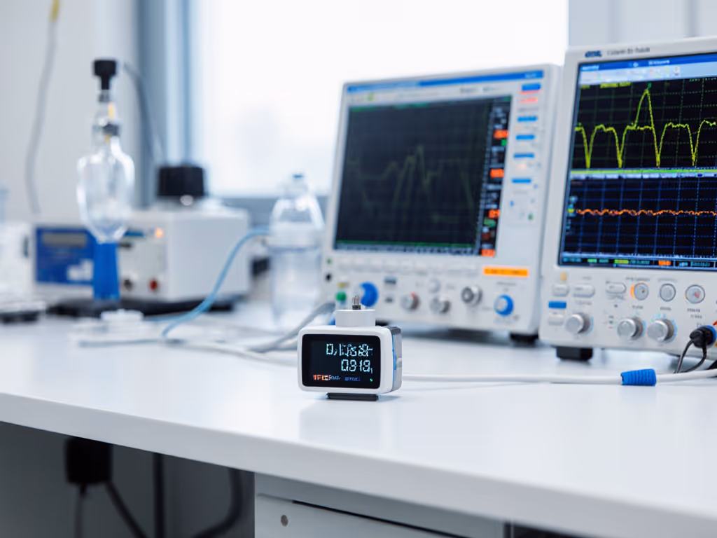 vibration_testing_setup_with_accelerometer_on_lab_desk