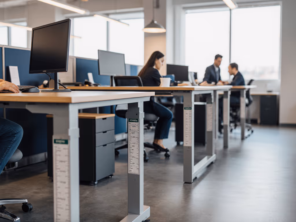 Standing Desk Ergonomics: Shared Space Protocols