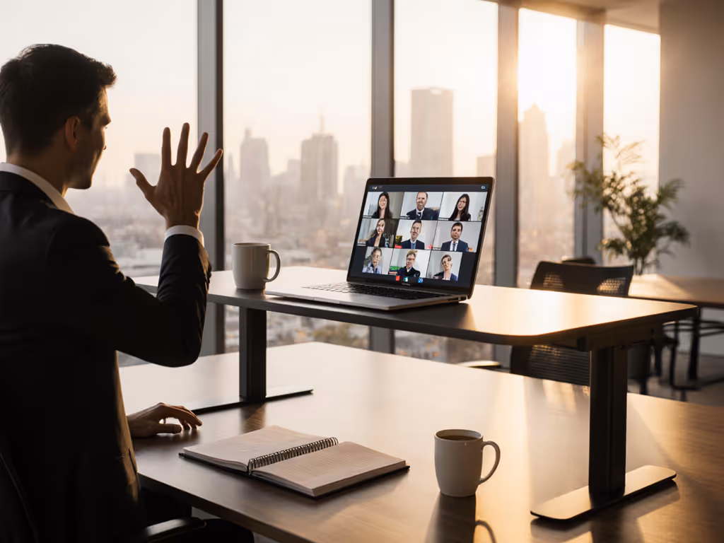 Stable Standing Desk: Elevate Meeting Productivity
