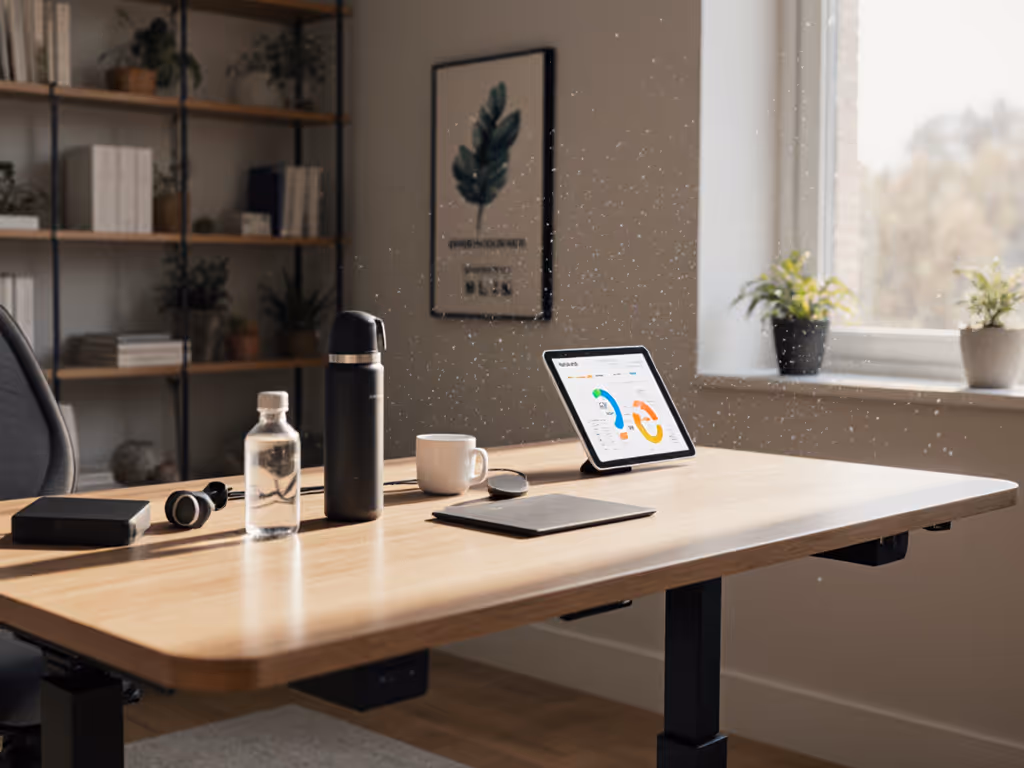 Blood Sugar Management Desk: Stable for Diabetes Control