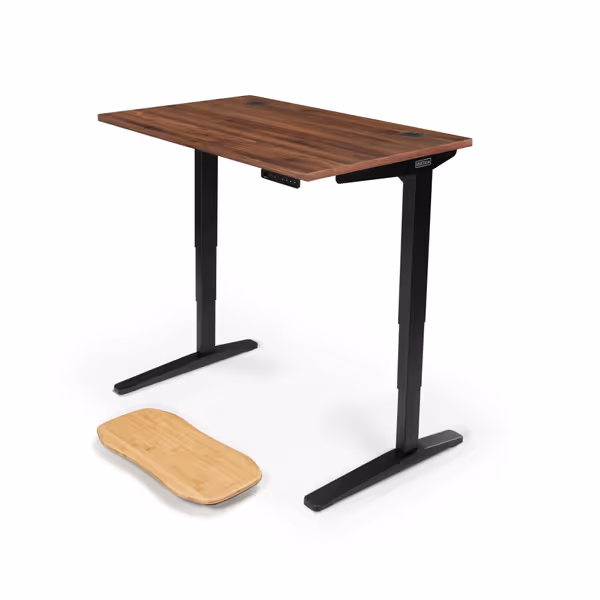 UPLIFTDESK V2 2-Leg Walnut Laminate