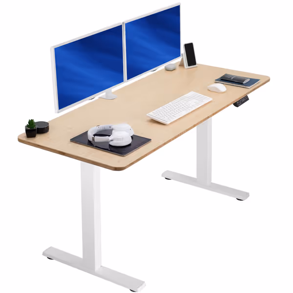 VIVO Bamboo Standing Desk