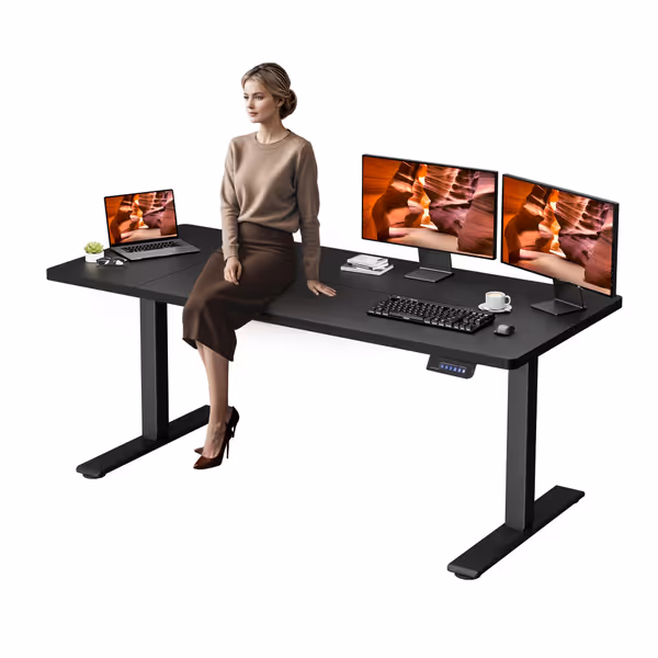 Large 71x31 Inch Electric Standing Desk